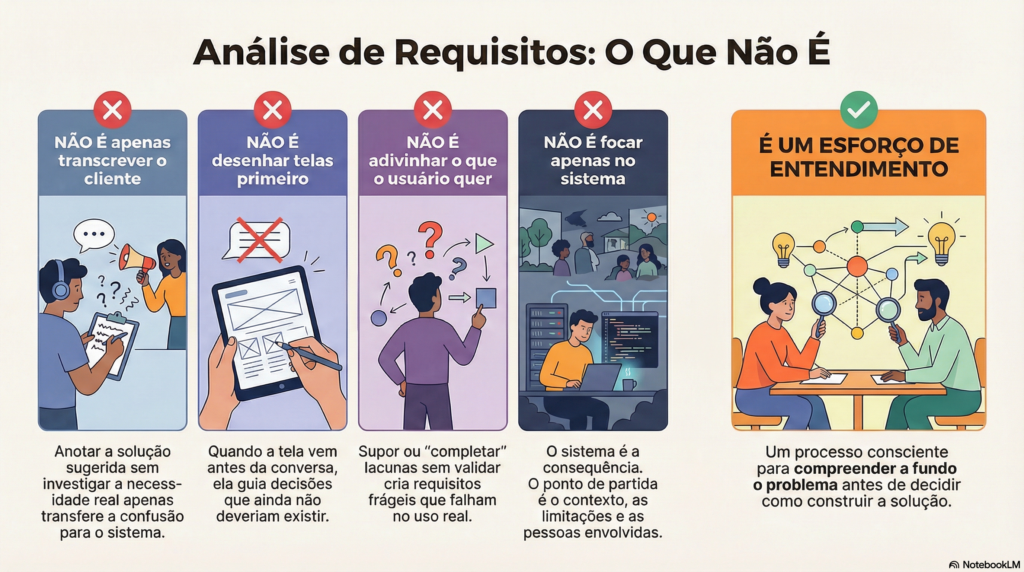 O Que Nao E Analise De Requisitos 1024x572